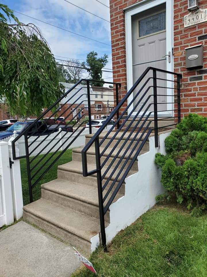 Metal Stair Frame Fabrication