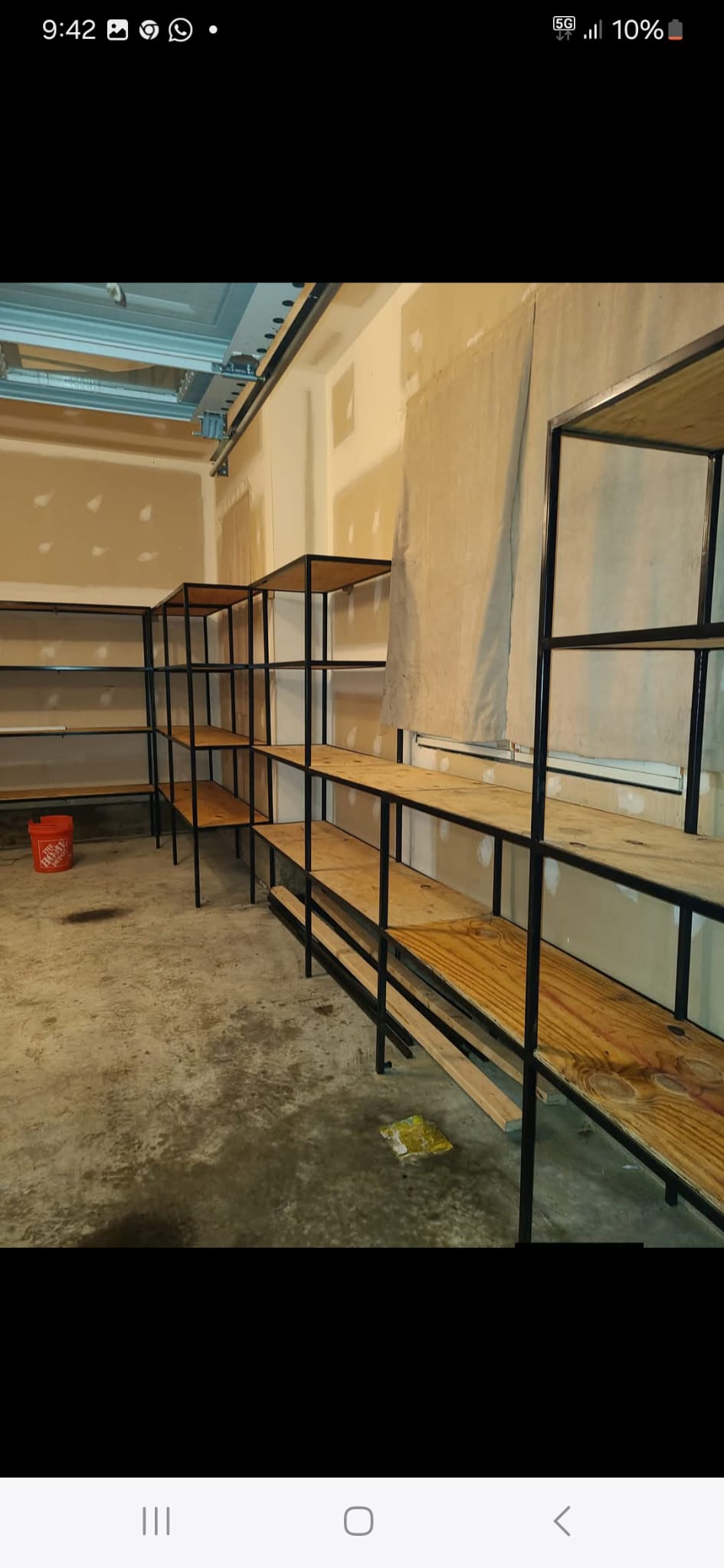 Basement Areaway Long-Run Railing