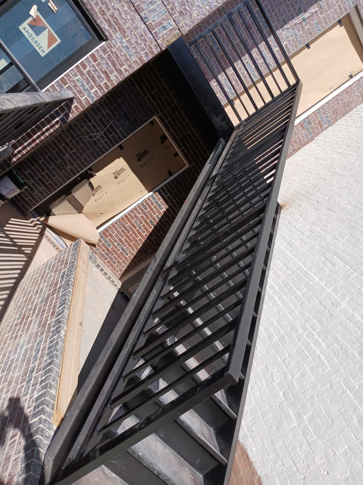 Residential Sidewalk Railing