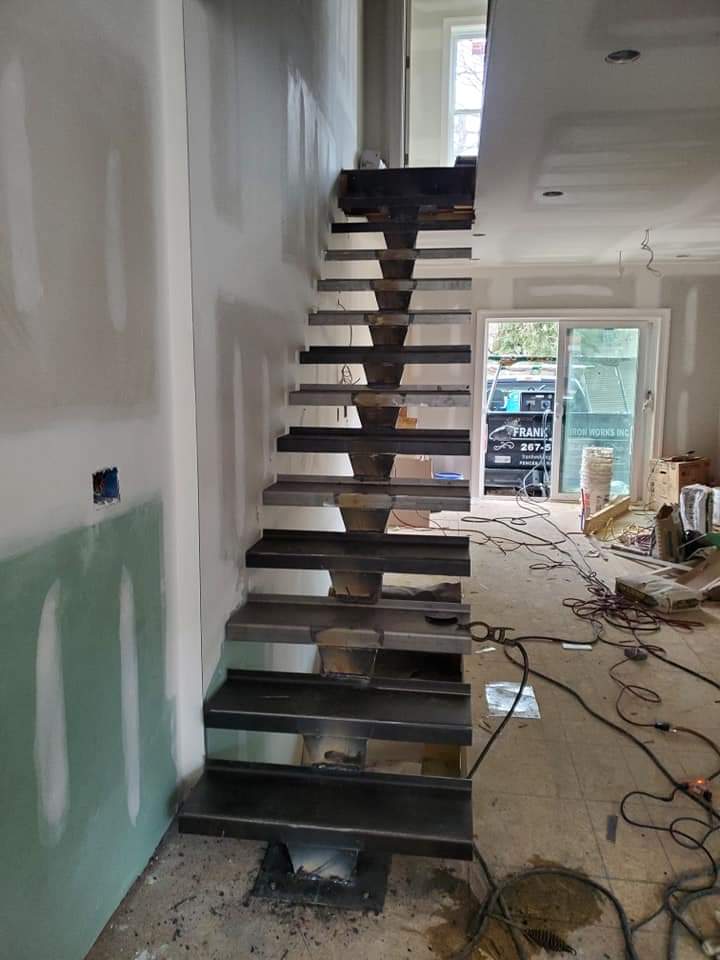 Interior Metal Stair Stringer