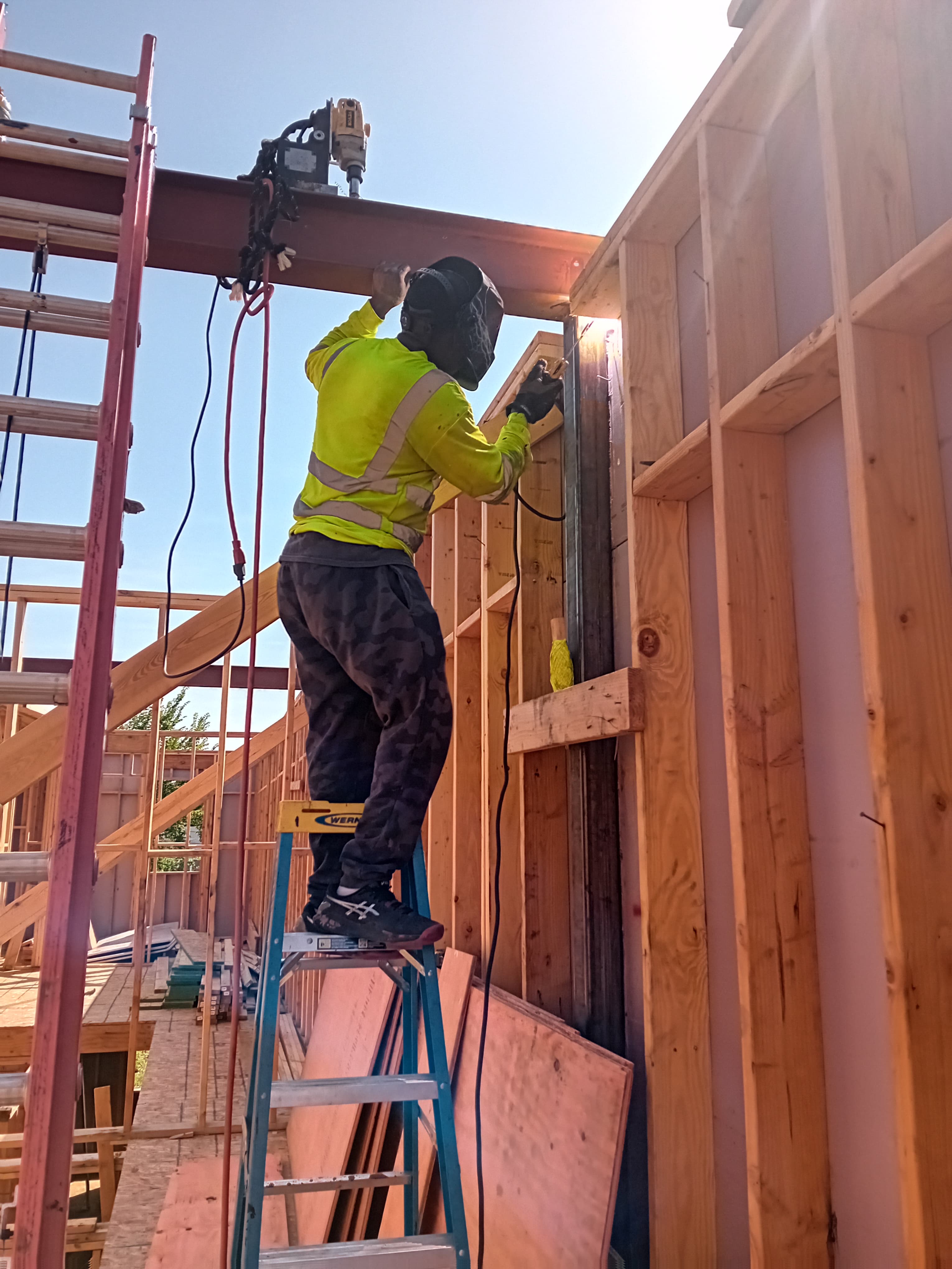 Steel Beam Field Welding